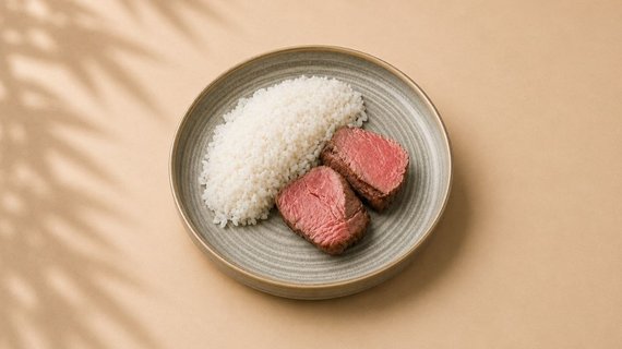 Конструктор с медальонами из говядины