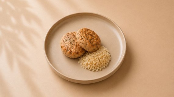 Конструктор с котлетками из форели