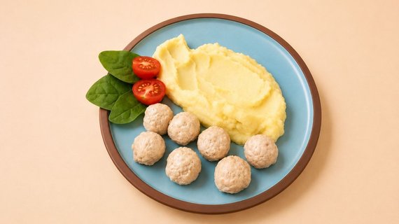 Шарики из курицы