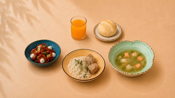 Бизнес-ланч 3 блюда